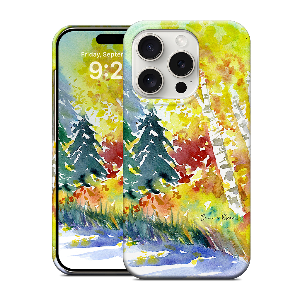 Fall Trees iPhone Case