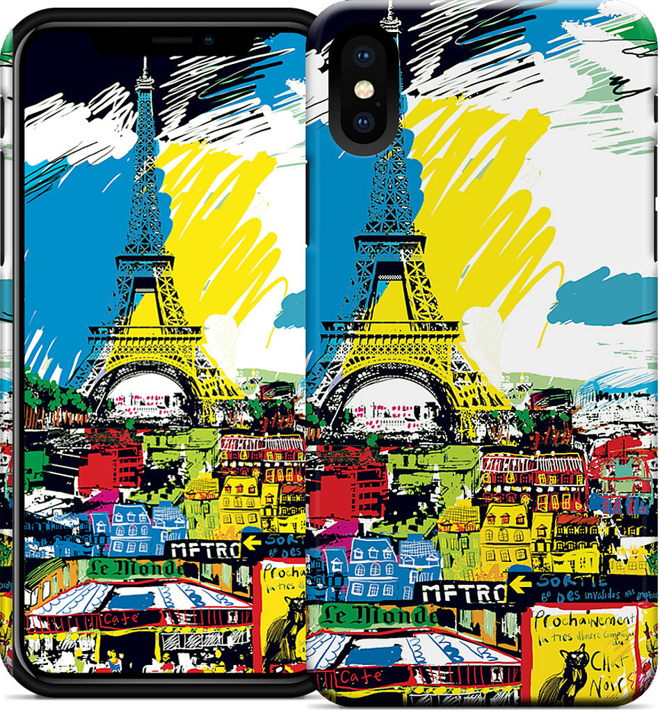 Paris Skyline iPhone Case