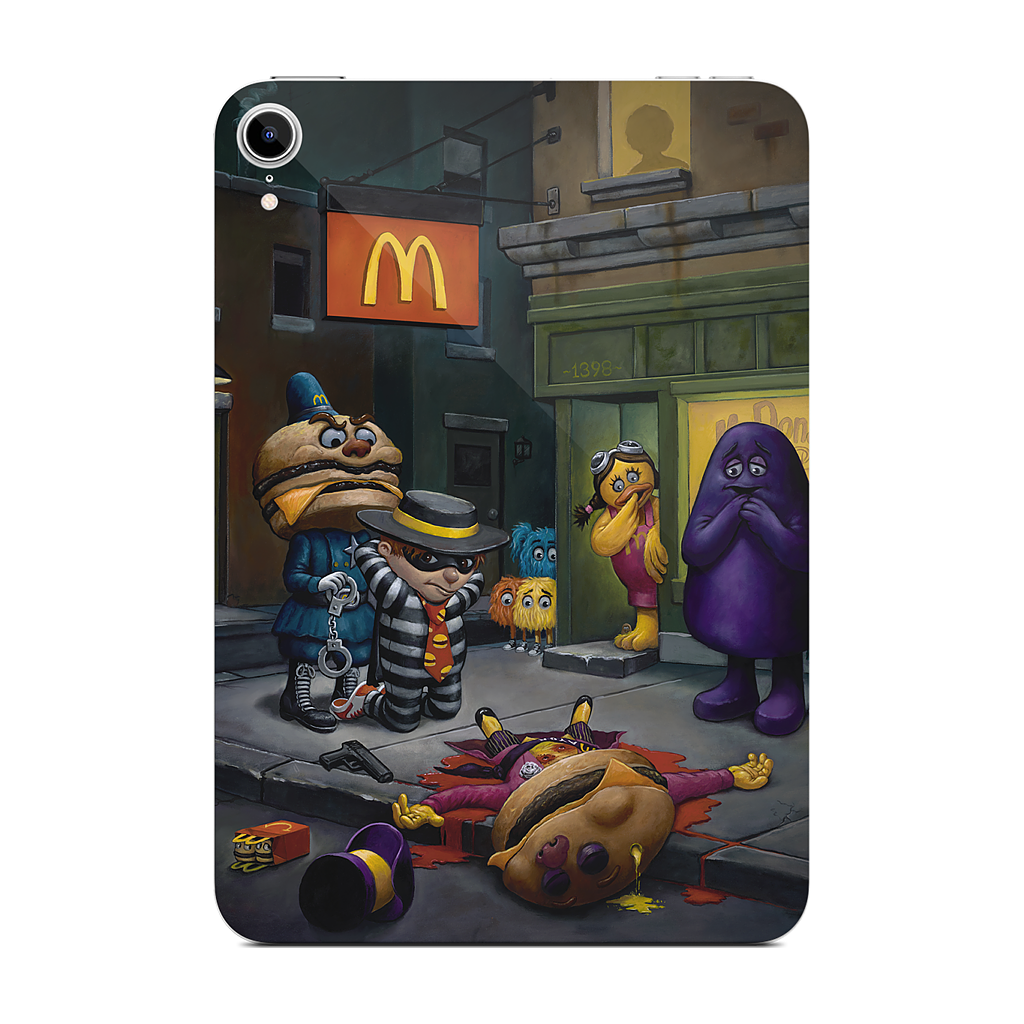 McCheese Gets Greased iPad Skin