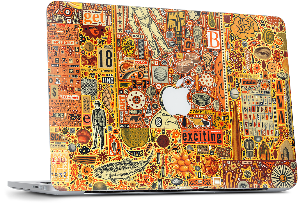 The Golding Time Master MacBook Skin