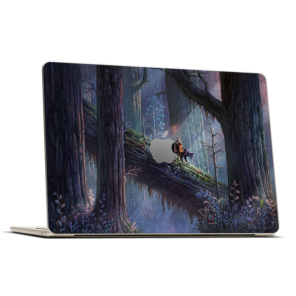 Emerging from the Deepness MacBook Skin