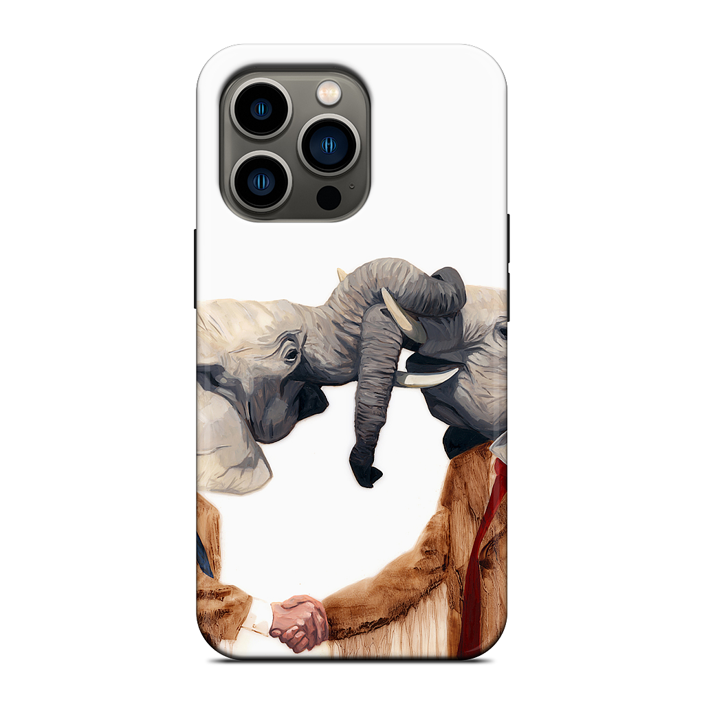 Trunking In Korea iPhone Case