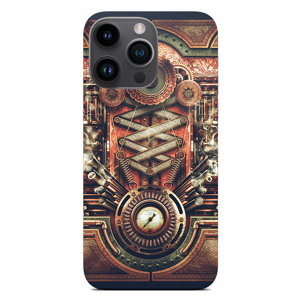 Steampunk Motherboard iPhone Skin