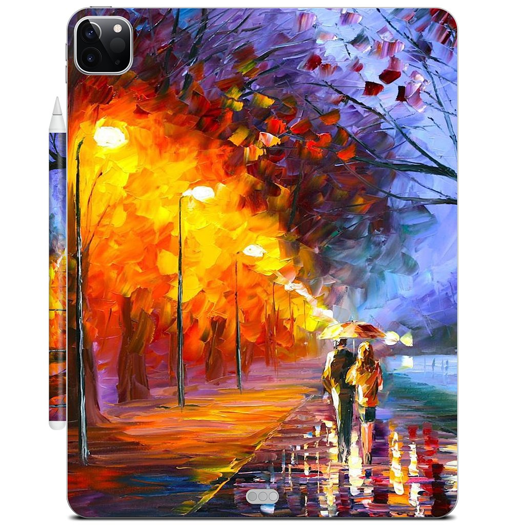 ALLEY BY THE LAKE by Leonid Afremov iPad Skin