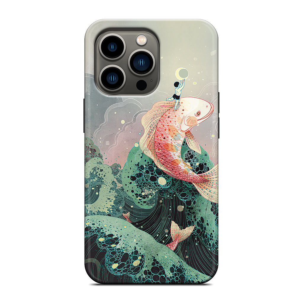 Mooncatcher iPhone Case