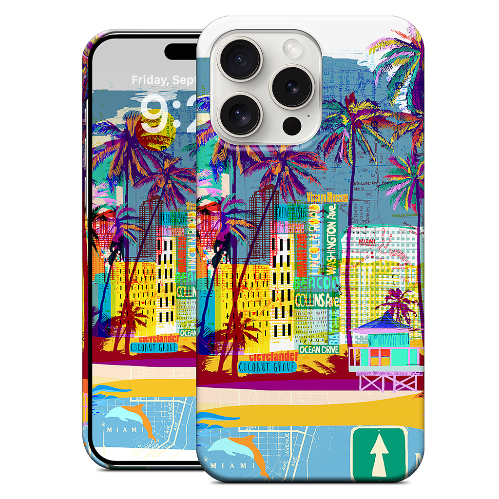 Miami iPhone Case