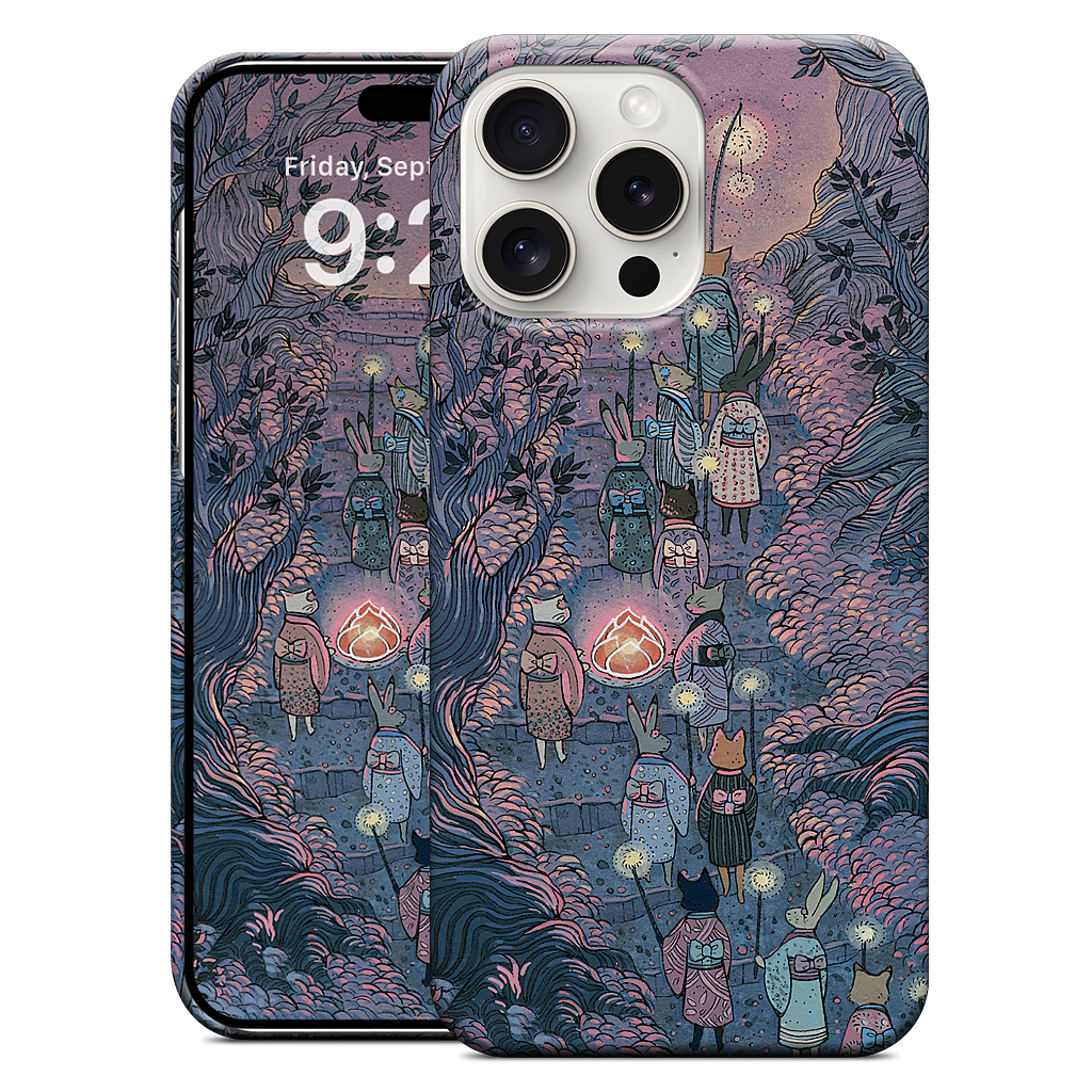 Woodland Procession iPhone Case