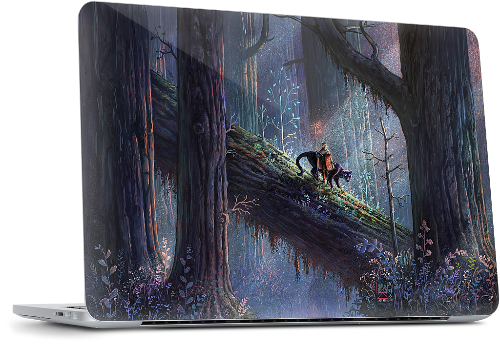 Emerging from the Deepness MacBook Skin