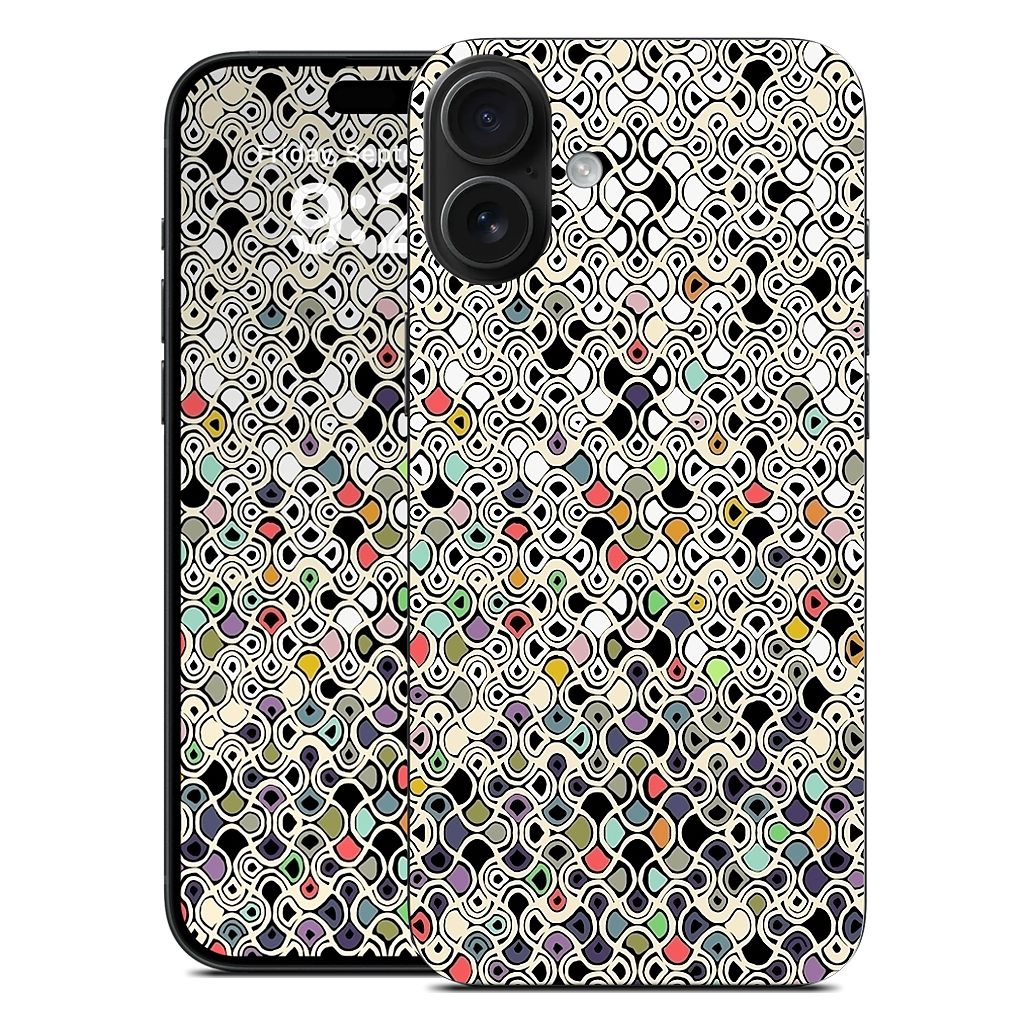 cellular ombre iPhone Skin