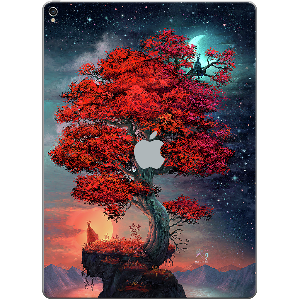 Light & Dark in Equal Parts iPad Skin