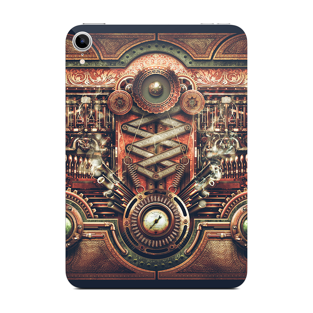 Steampunk Motherboard iPad Skin