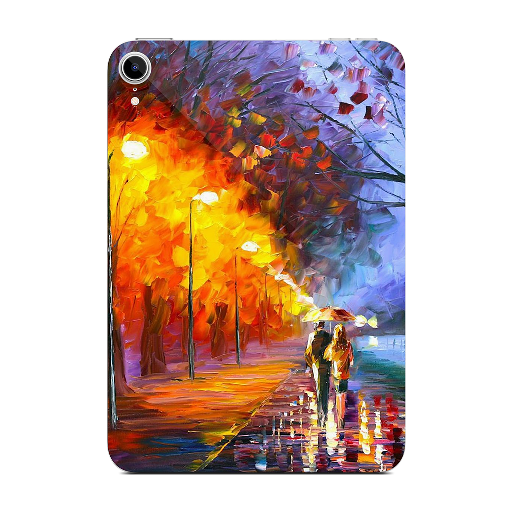 ALLEY BY THE LAKE by Leonid Afremov iPad Skin