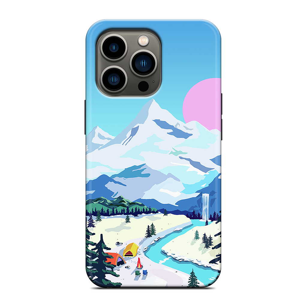 Mountains iPhone Case