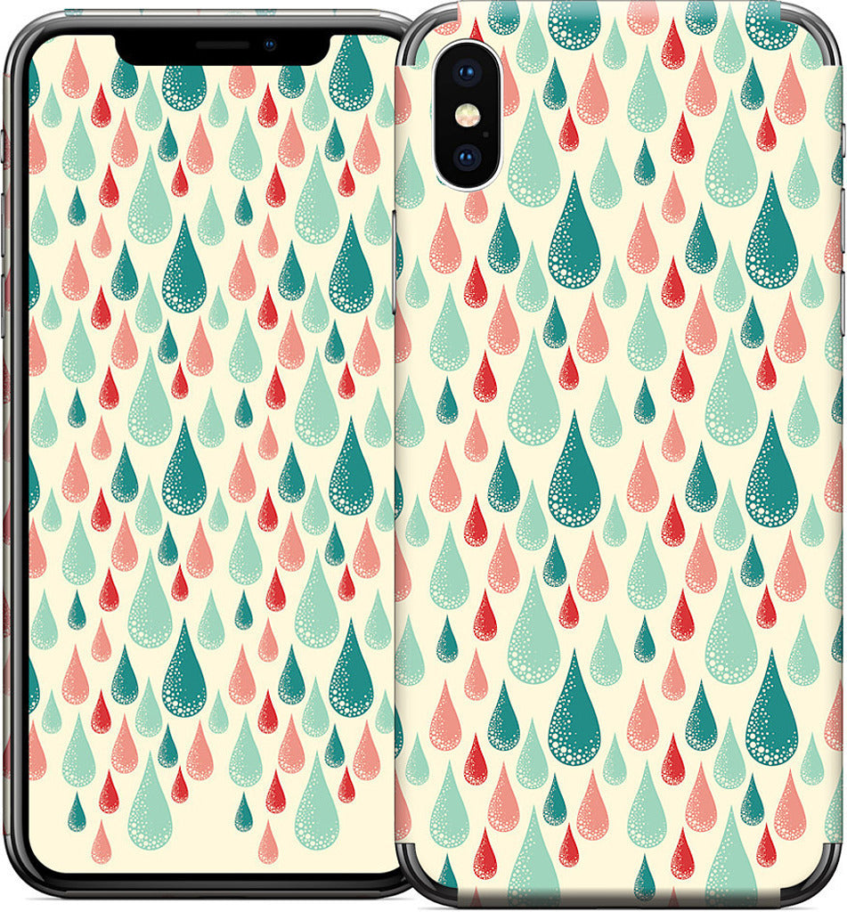 Rain Drops iPhone Skin