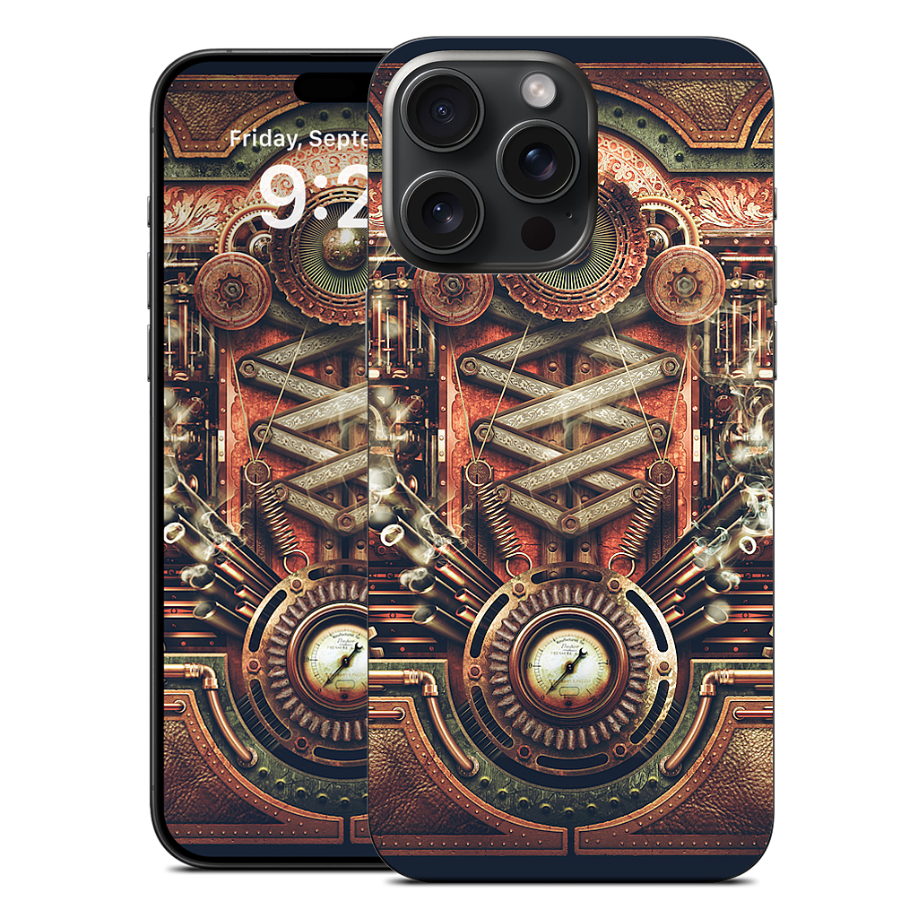 Steampunk Motherboard iPhone Skin