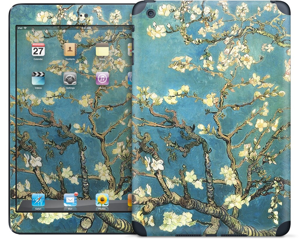 Almond Branches in Bloom iPad Skin