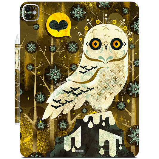 Snowy Owl iPad Skin