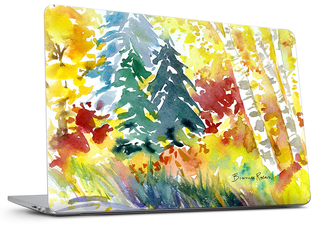 Fall Trees MacBook Skin