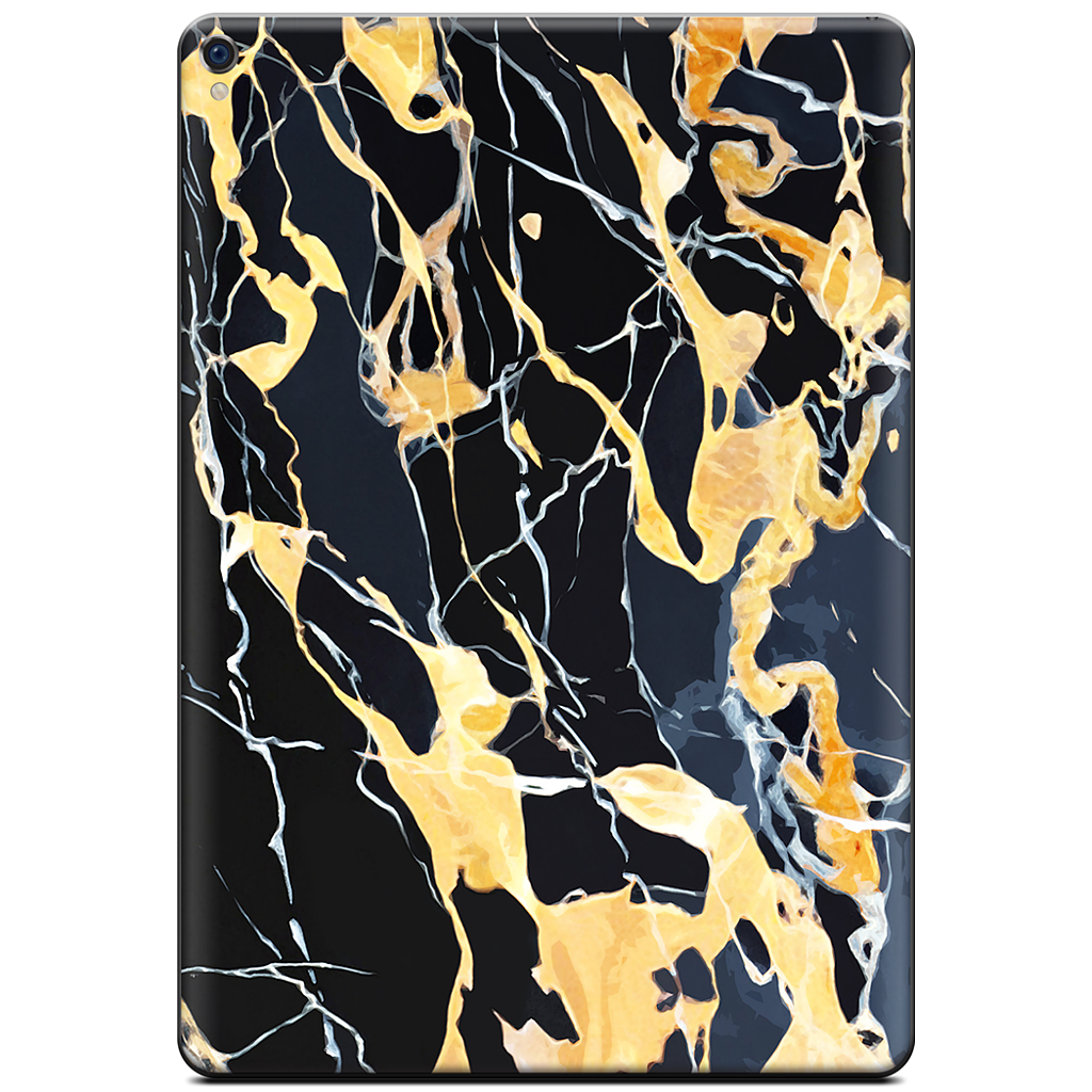 Black Marble iPad Skin