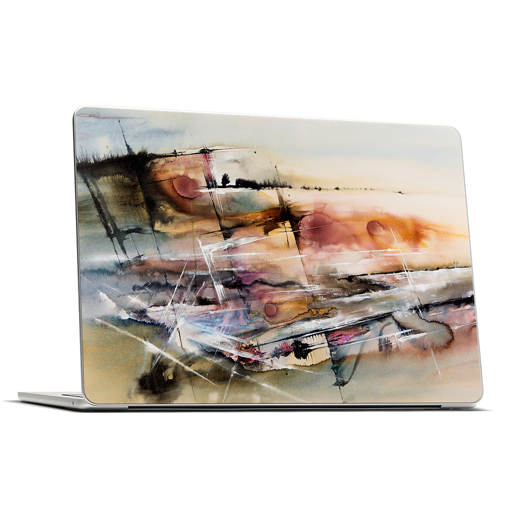 Driving at Dusk MacBook Skin