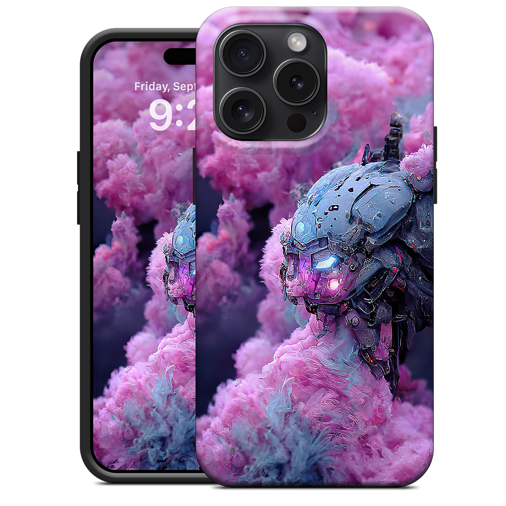 Cotton Candy Mechs iPhone Case