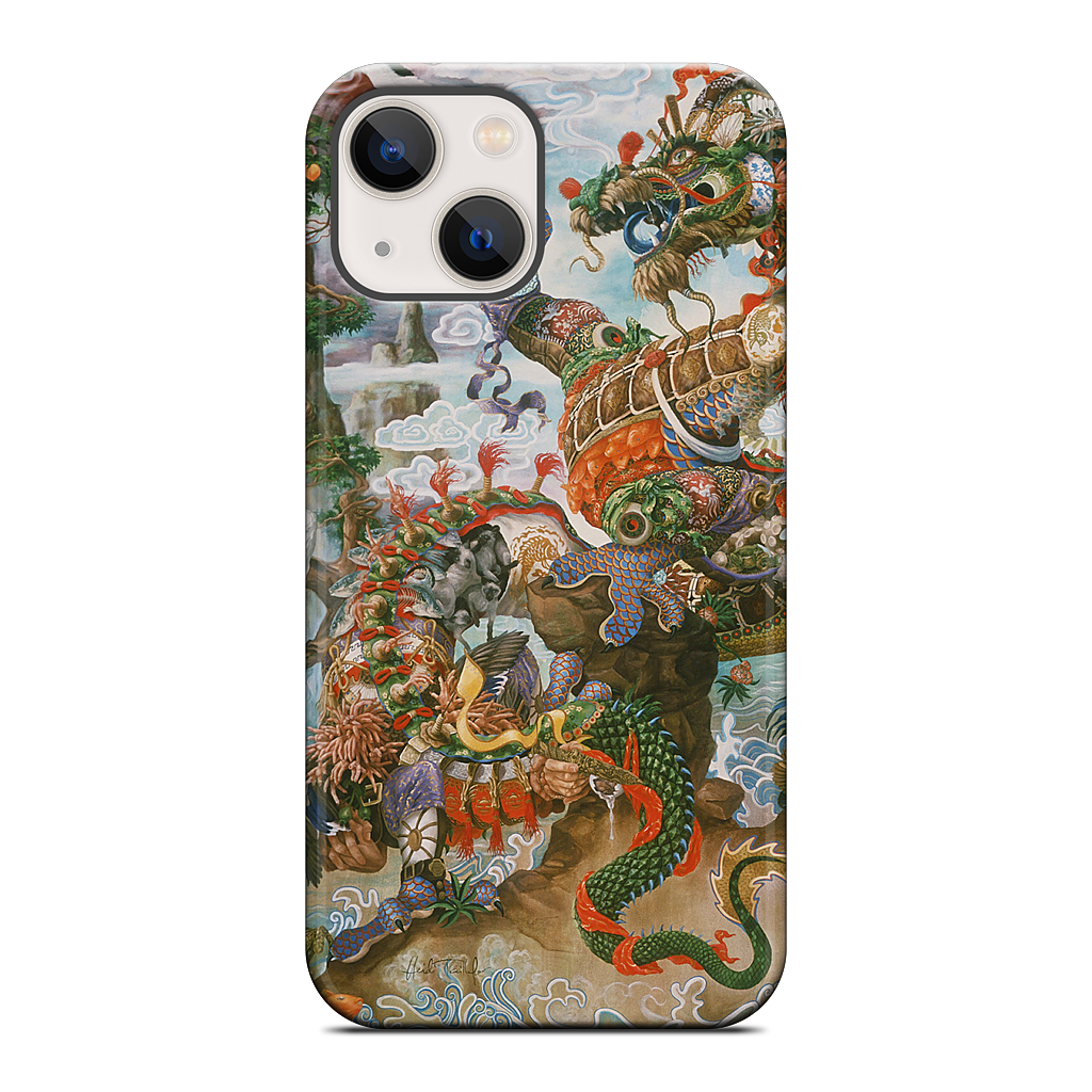 Brewing The Yangze iPhone Case