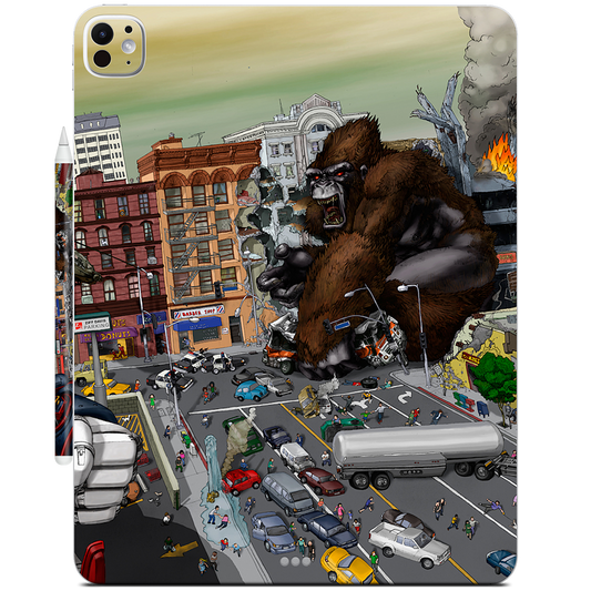 War Of The Monsters iPad Skin