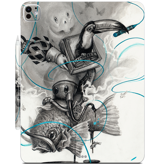 3 Lil Fishies iPad Skin