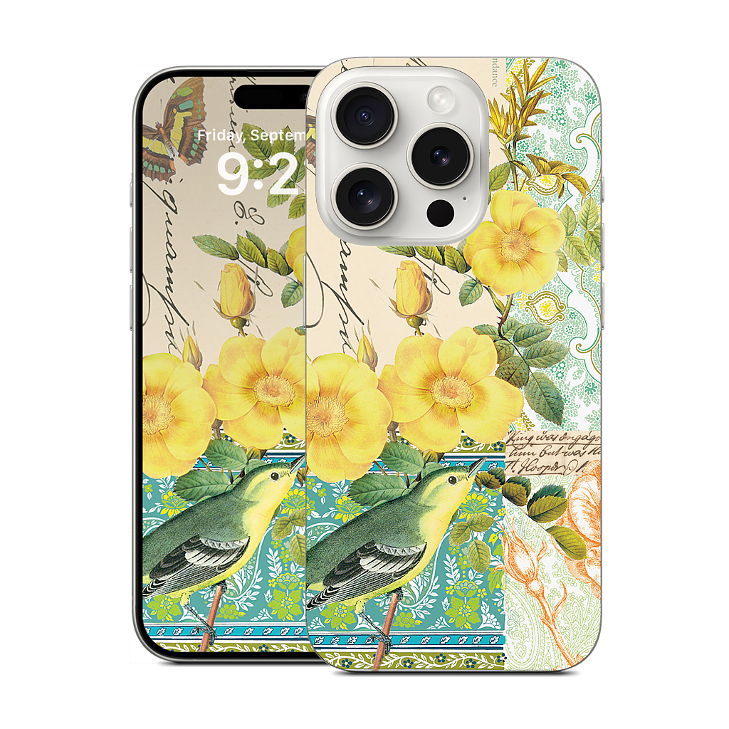 Yellow Bird iPhone Skin