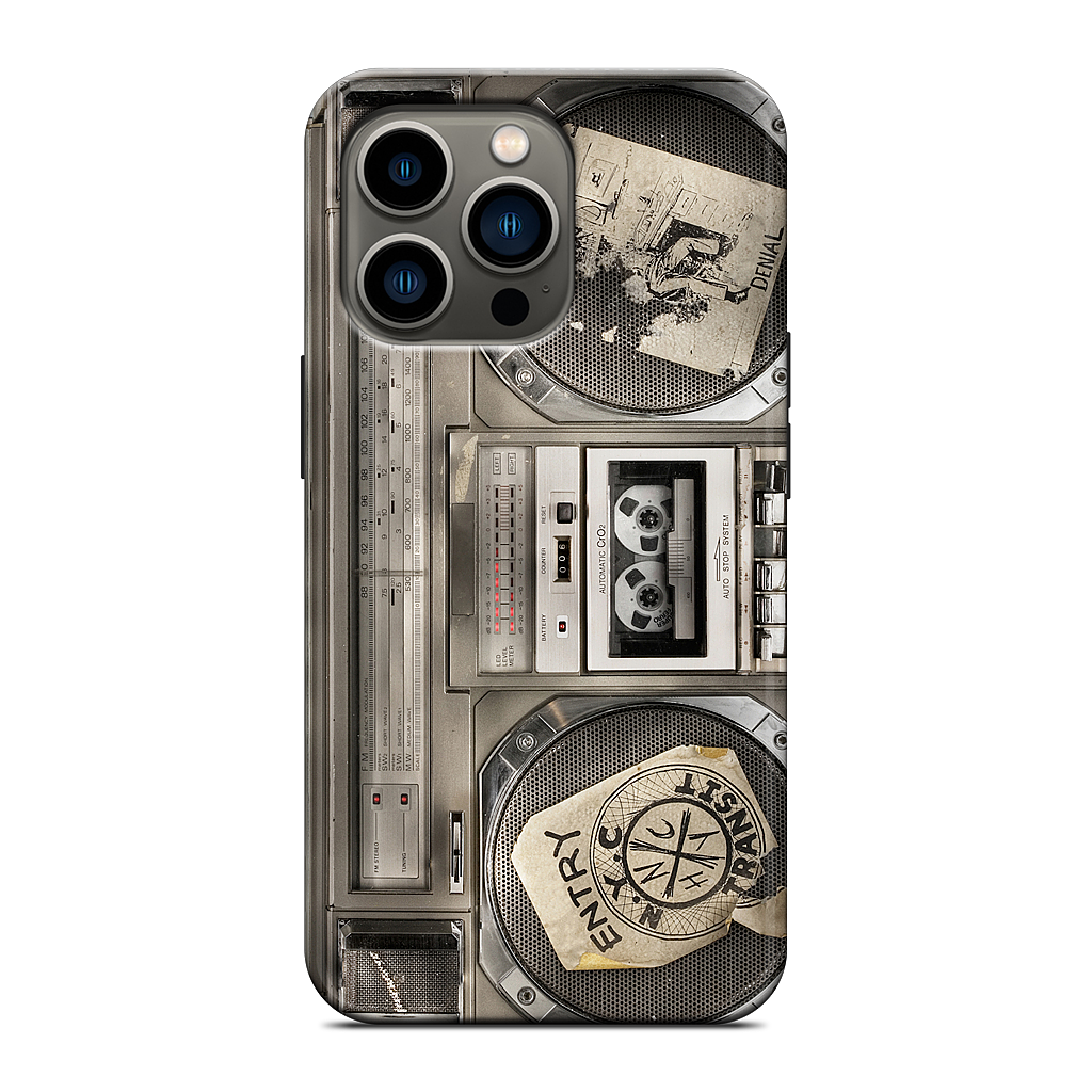 Boombox II iPhone Case