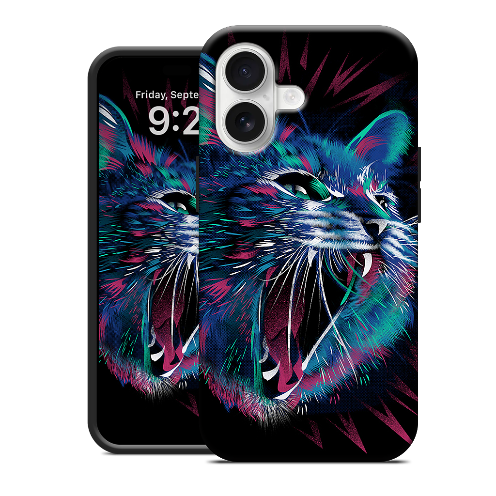 WILD CAT iPhone Case