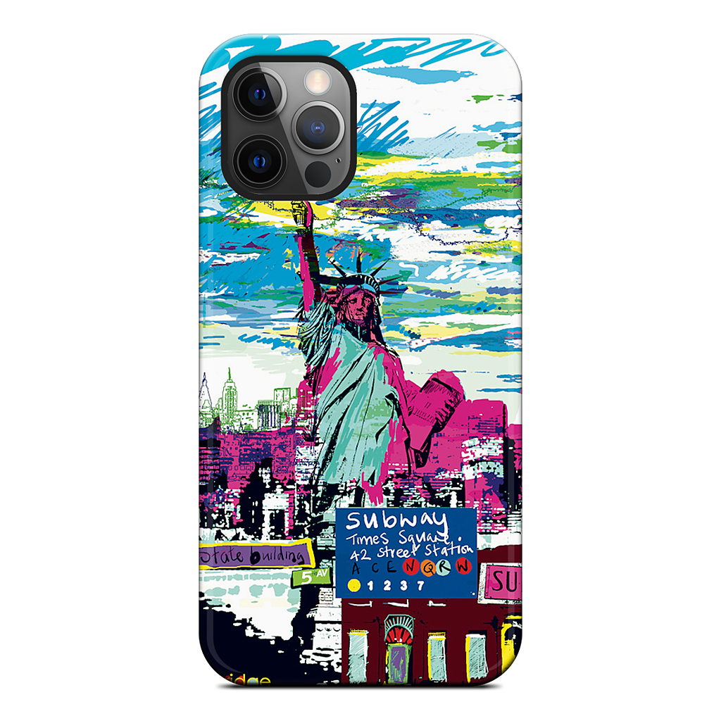 New York Skyline iPhone Case