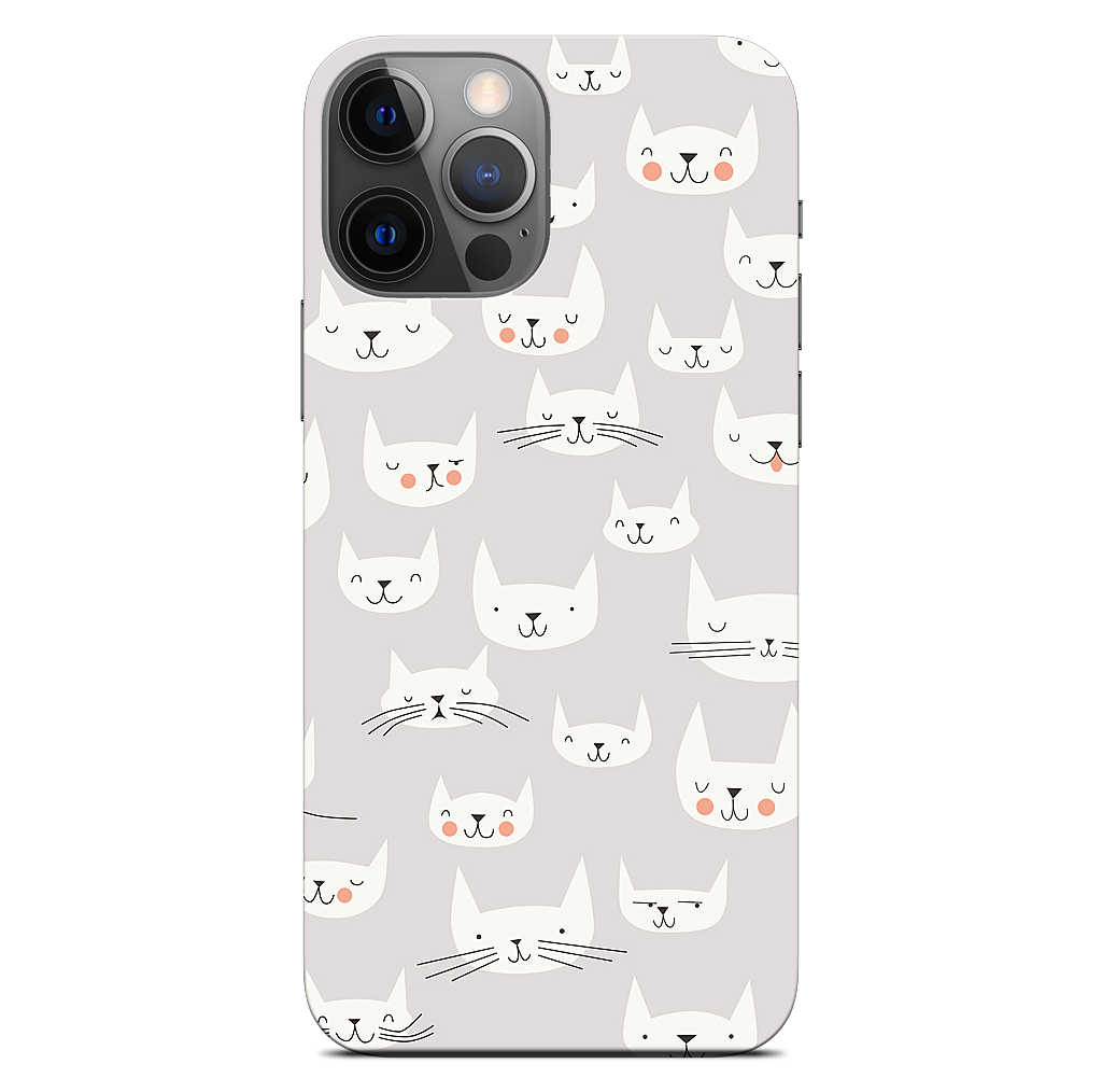 Cat Faces iPhone Skin