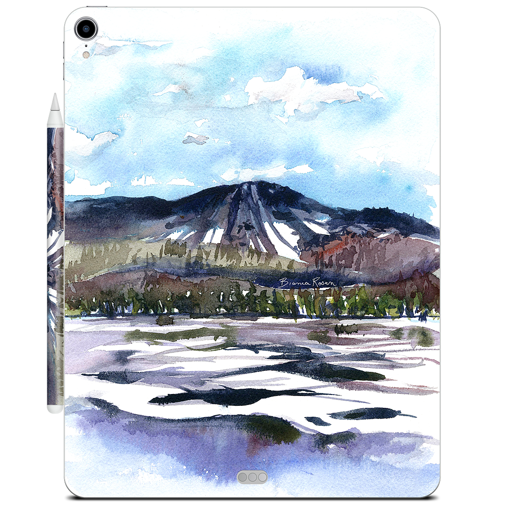 Ski Mountain iPad Skin