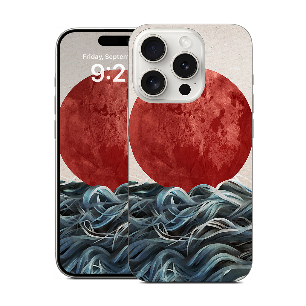 Sunrise in Japan iPhone Skin