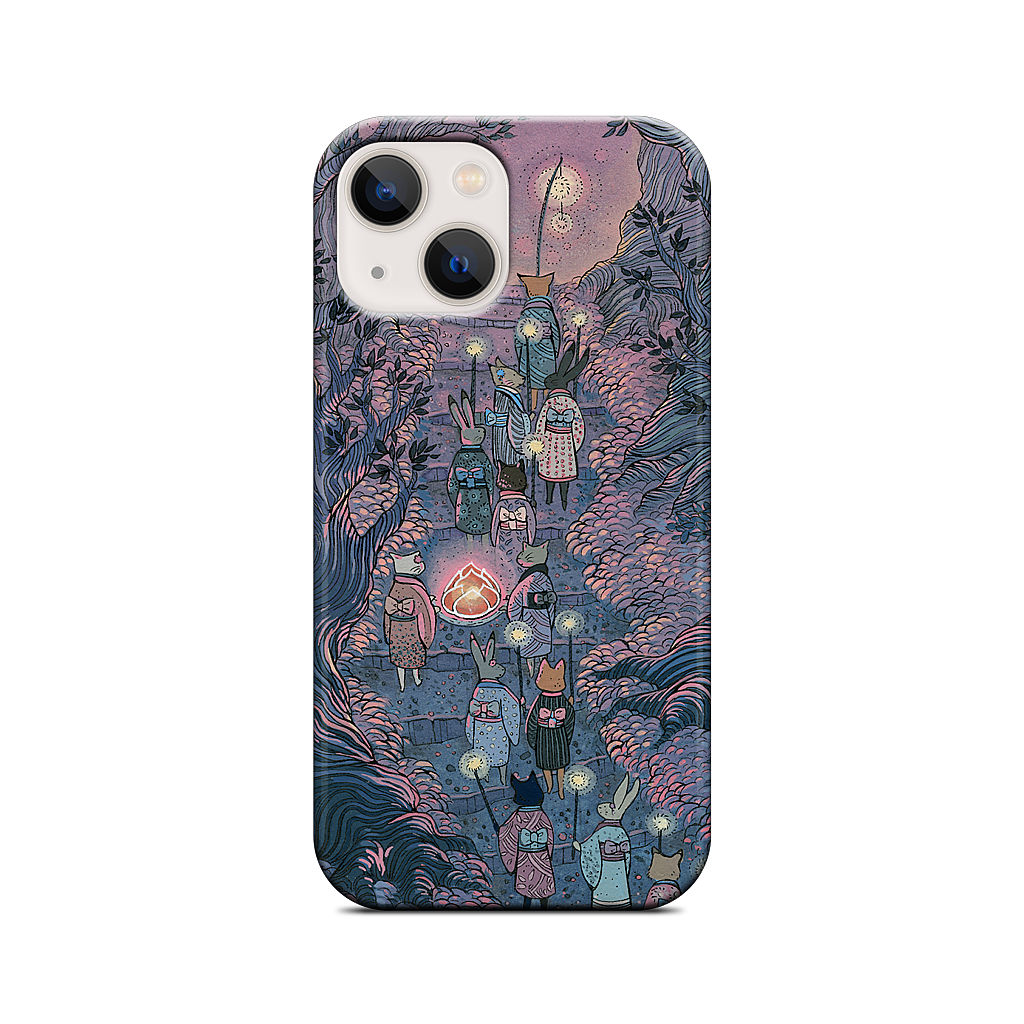 Woodland Procession iPhone Case