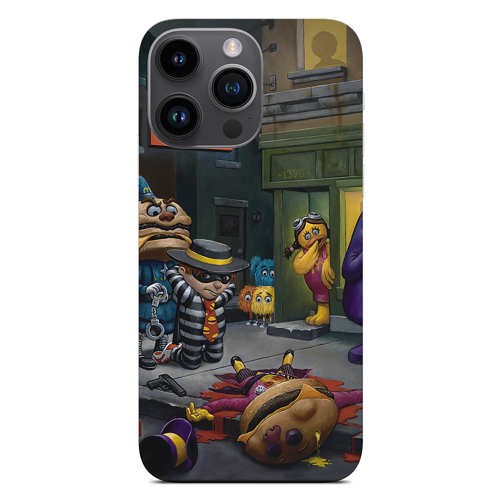 McCheese Gets Greased iPhone Skin