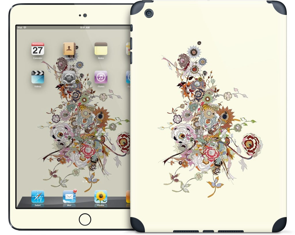 Chaos Bloom Spring Irritation iPad Skin