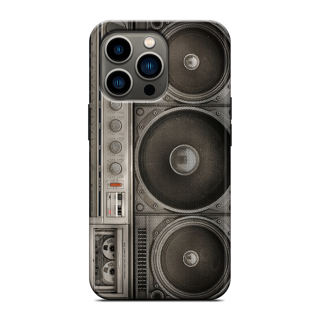 Boombox iPhone Case