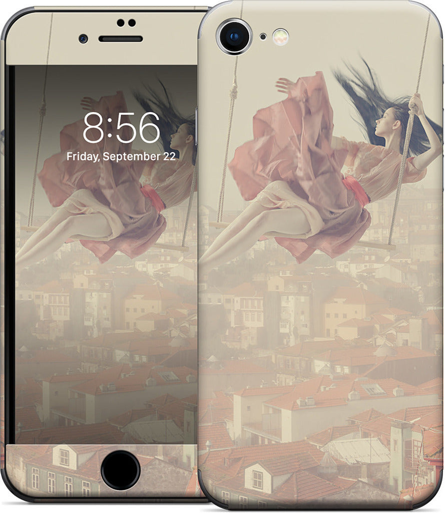 Swinging Over Oporto iPhone Skin