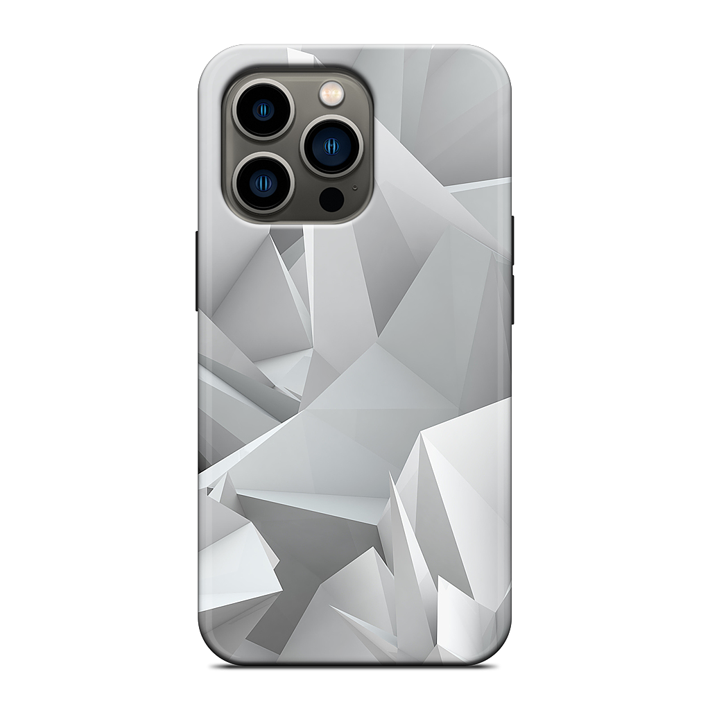 White Noize iPhone Case