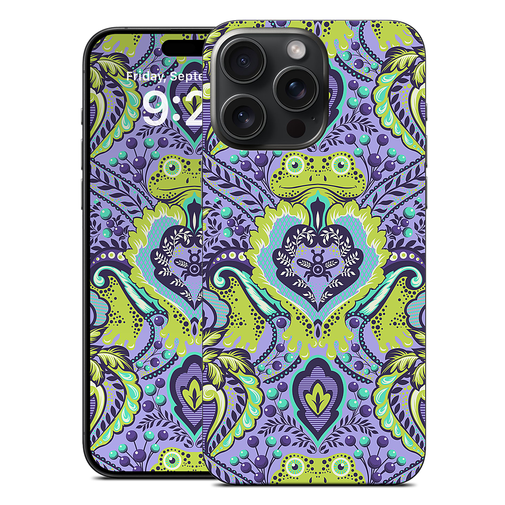 Frog Prince Orchid iPhone Skin