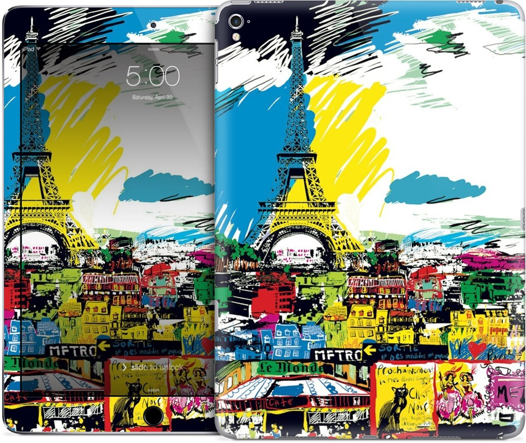 Paris Skyline iPad Skin