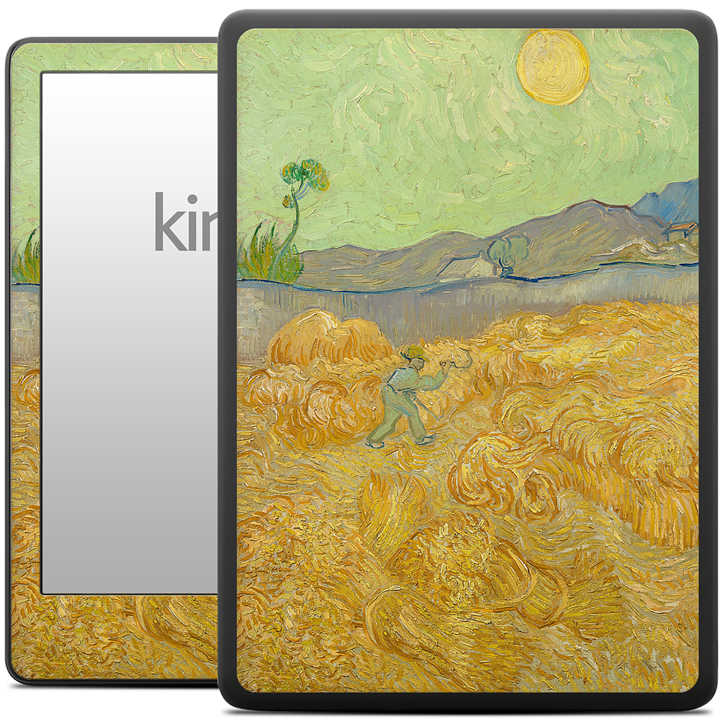 Wheatfield with a Reaper Kindle Skin