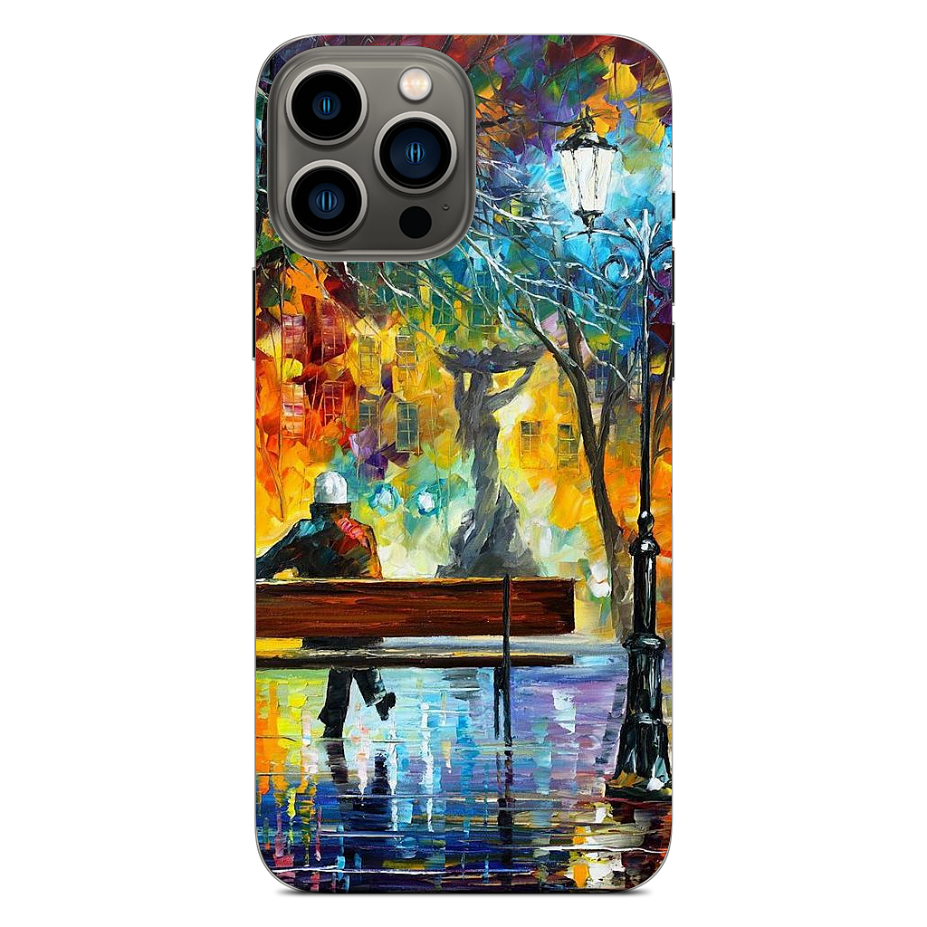 SLEEPLESSNESS by Leonid Afremov iPhone Skin