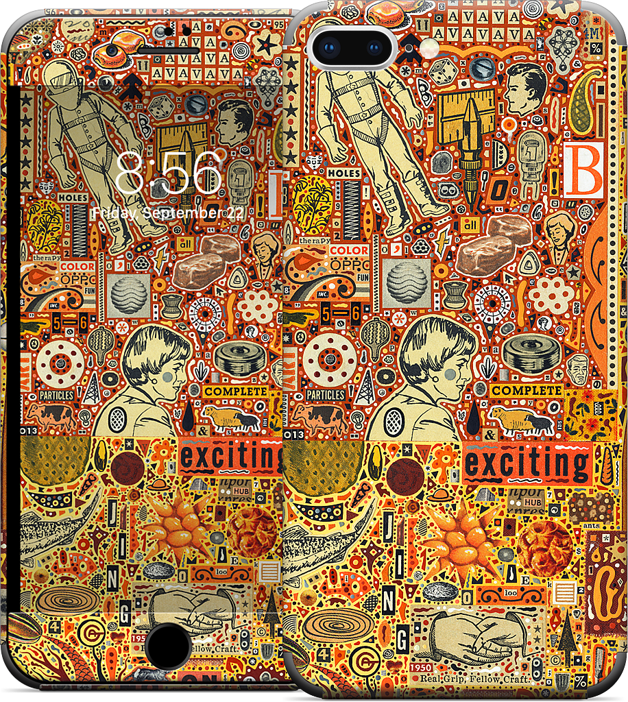 The Golding Time Master iPhone Skin