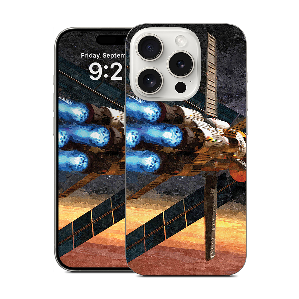 Mars Orbit iPhone Skin