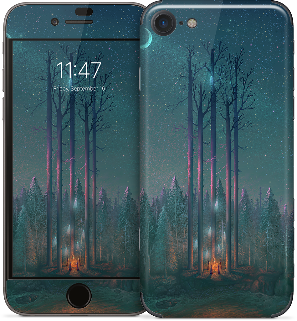 Spell of Twilight States iPhone Skin