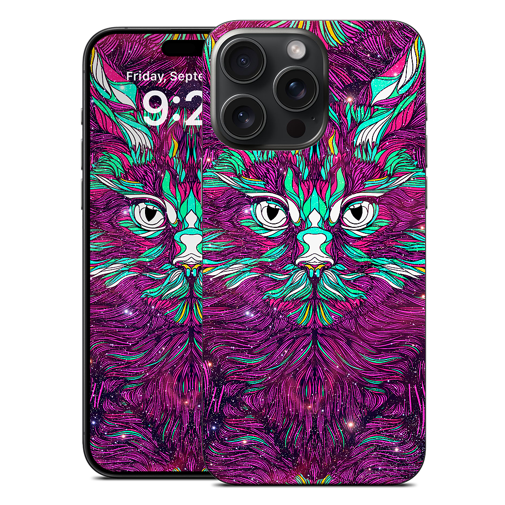 Space Cat iPhone Skin