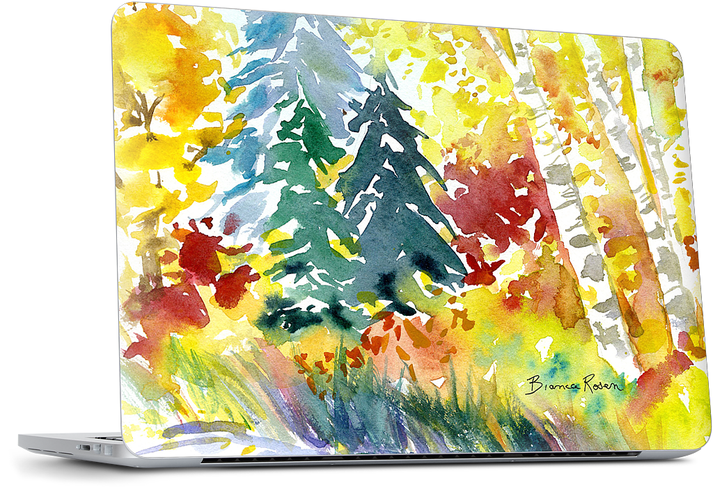 Fall Trees MacBook Skin